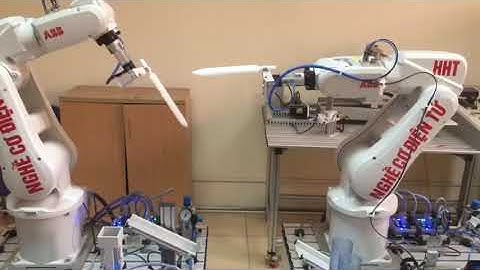 Trình diễn Robot ABB IRB120