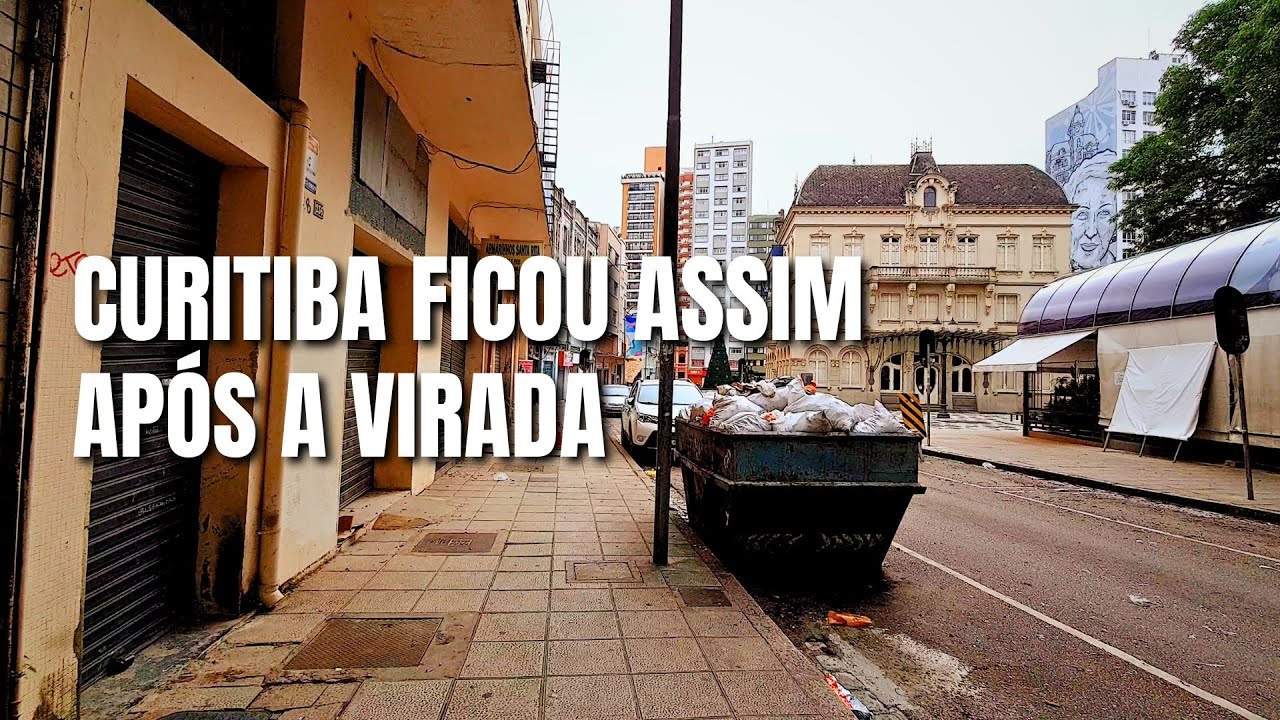 10 MINUTOS PELO CENTRO DE CURITIBA - PÓS VIRADA DE ANO