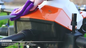 EFT G630 6-axis agricultural drone tank 30L Take-off Weight 63kg payload seed sprayer seeder