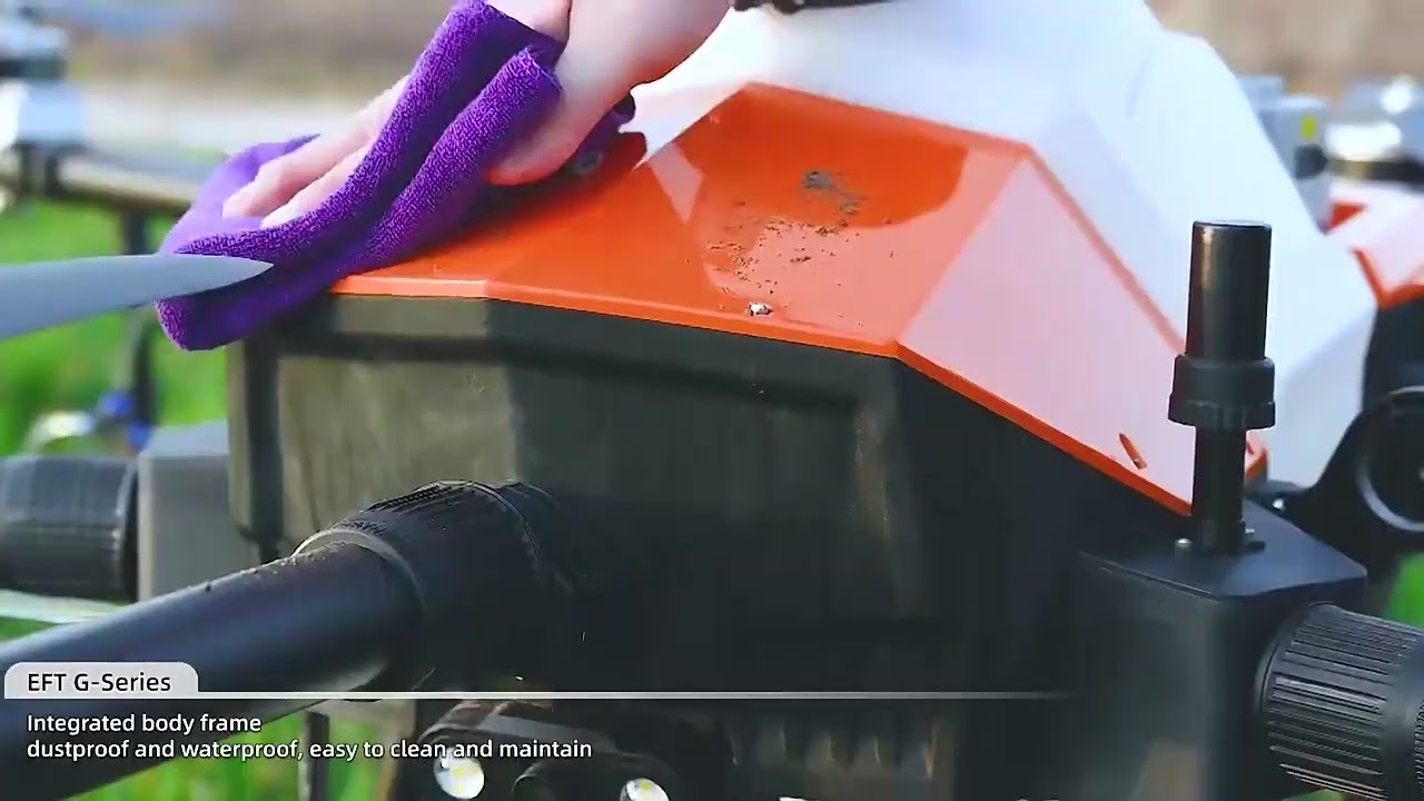 EFT G630 6-axis agricultural drone tank 30L Take-off Weight 63kg payload seed sprayer seeder