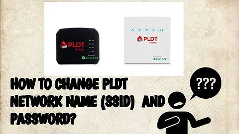HOW TO CHANGE PASSWORD AND NETWORK NAME (SSID) IN PLDT HOME PREPAID WIFI