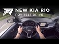 2017 Kia Rio 1.0 T-GDI 100HP - POV Test Drive (no talking, pure driving)