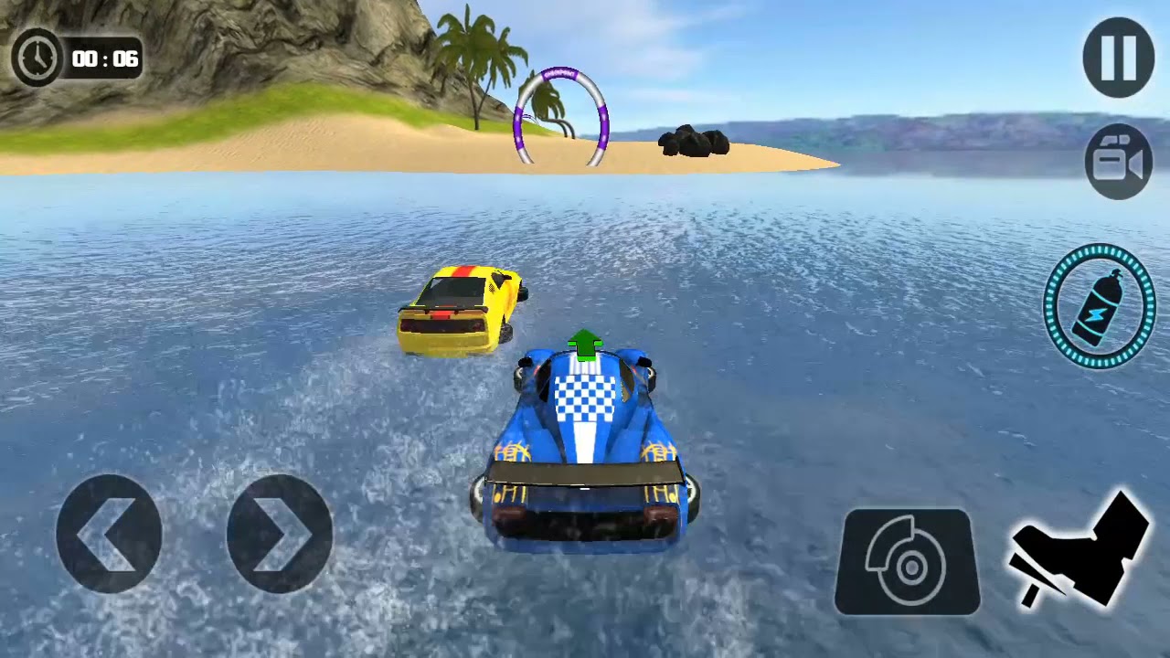 Floating Water Car Driving Best Car Racing Offline Games 2021 4