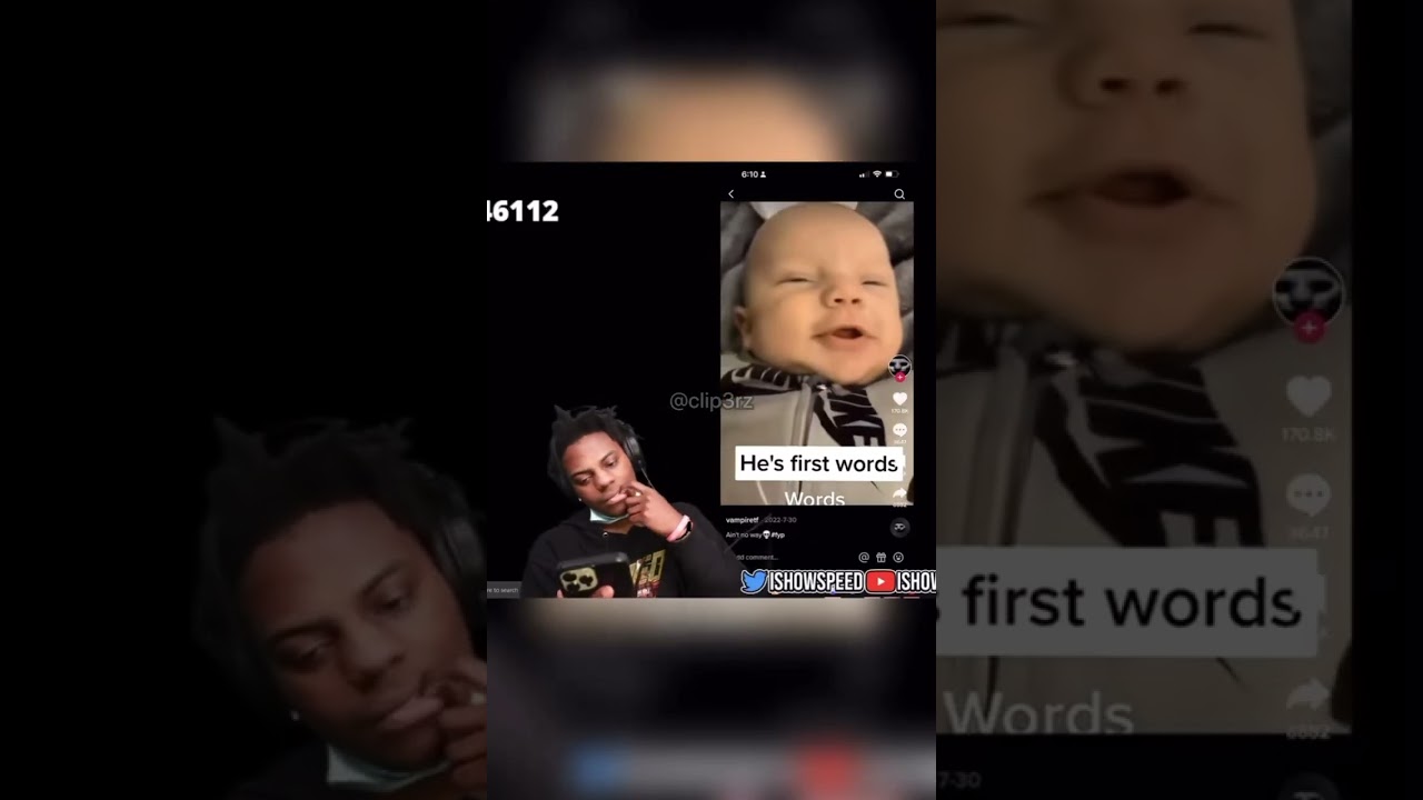 He's first words (Ni***) 