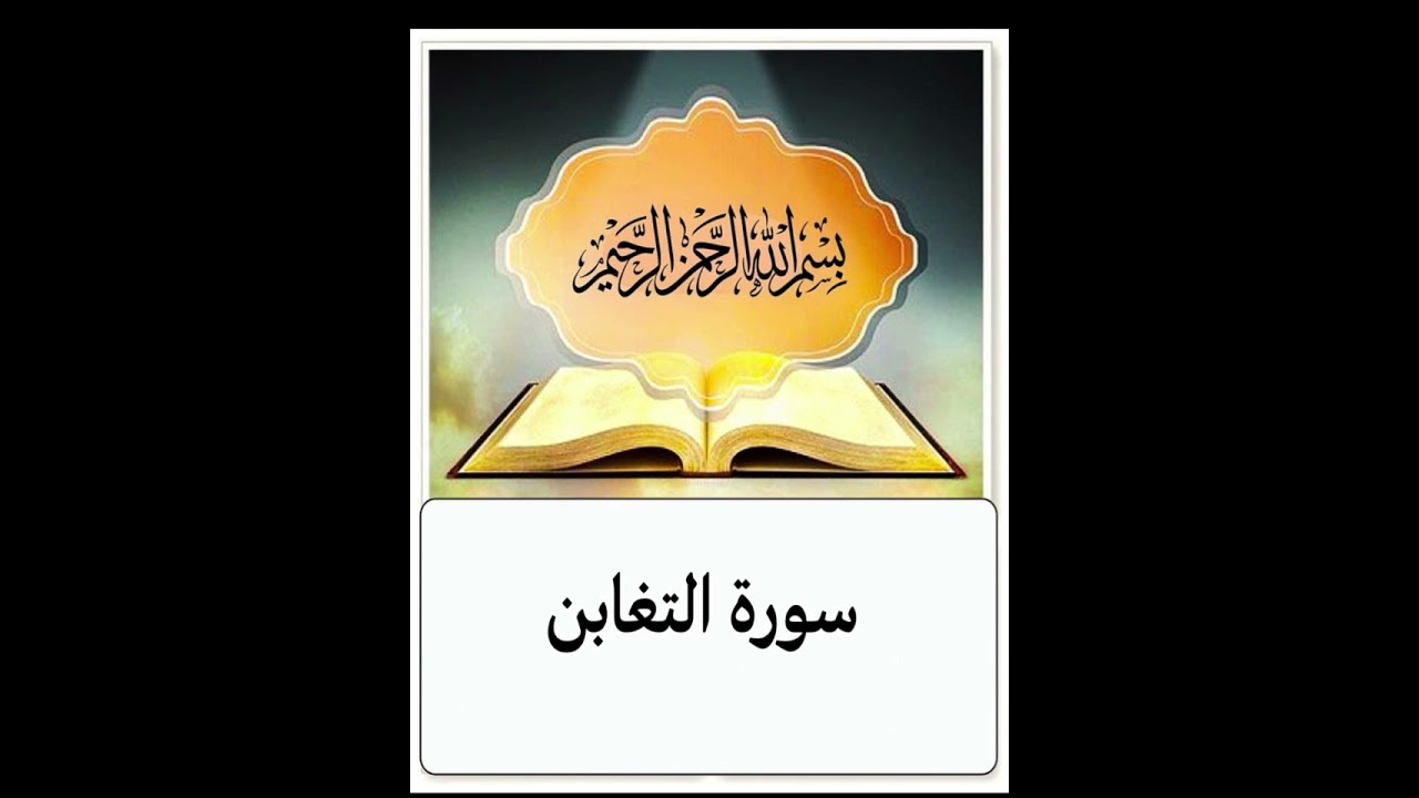 سورة التغابن ابراهيم الاخضر مكرر