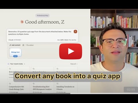How to create a quiz app with AI (in less than 60 seconds) - YouTube