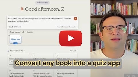 How to create a quiz app with AI (in less than 60 seconds)