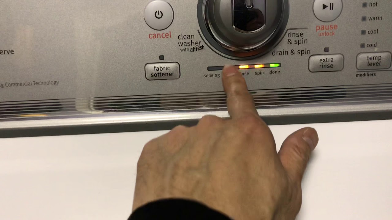 Part 9 Maytag Washer MVWX500XW2 makes Crazy Ratcheting Noise YouTube
