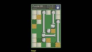 Pushing Machine (Extreme) Level Puzzle 28 - Perfect Solution