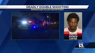 Arrest made in deadly double shooting in Birmingham's West End