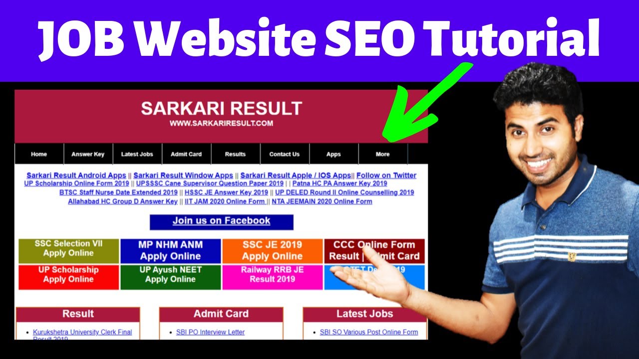 Job Portal SEO - Perform SEO of a Job website and Post | Rank on Google