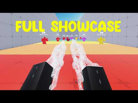 Full showcase new key skins rivals (key energy rifle + key energy pistols)