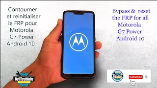 Easy Frp Bypass Moto G7 Power Android 10 2021 Reset Id Compte Google Moto G7 Sans Laptop