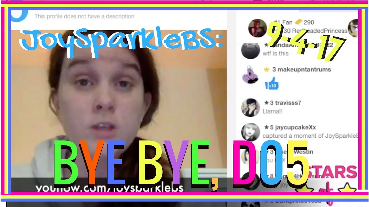 ✯ JoySparkleBS ✯ WASHES HANDS & REMOVES D05 VIDEOS AFTER STRESS! (New Livestream)