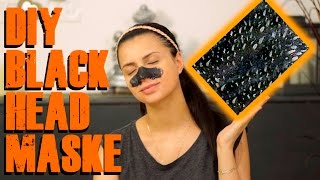 DIY Blackhead Maske ohne kleber Anti Mitesser maske selber machen - YouTube