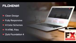 Preview Filoxenia - Responsive Hosting HTML Template