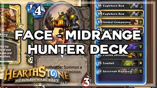 [Hearthstone] Face Midrange Hunter Deck