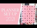 PLANNER SET UP// Classic Happy Planner // Setting up for 2021