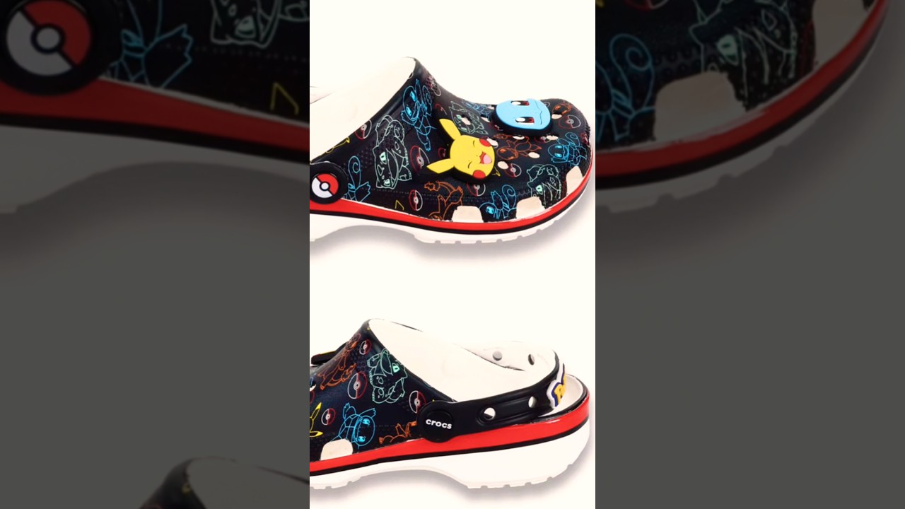 New Pokémon Classic Clog CROCS Collab 
