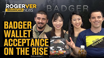 Badger Wallet Acceptance On The Rise, Bitcoin.com Wallet is over 3.5 million downloads