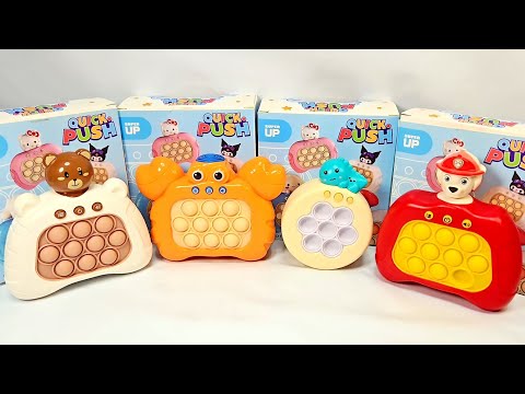ASMR Playing Pop it Electronic Fast Push Game Fidget Toy | Score Mode