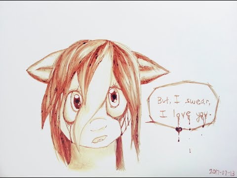 MLP Blood Art Speedpaint - I Swear - MLP Blood Art Speedpaint - I Swear