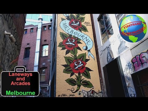 Video: Guide til Melbourne's Laneways and Street Art