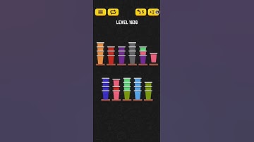 Cup Sort Puzzle Level 1636 = Water Sort Puzzle Level 1636 = Ball Sort Puzzle Level 1636 All the same