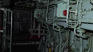 Abandoned ship engine room walkthrough