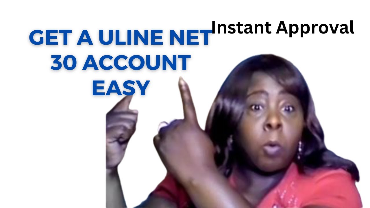 Get A ULINE Net 30 Account EASY Best Net 30 Instant Approval YouTube Get A ULINE Net 30 Account EASY Best Net 30 Instant Approval YouTube