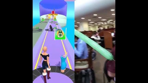 Releasing a Balloon in the Library mp4