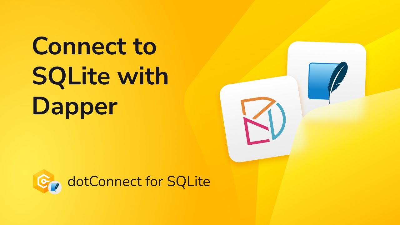 Connect SQLite using Dapper ORM - YouTube