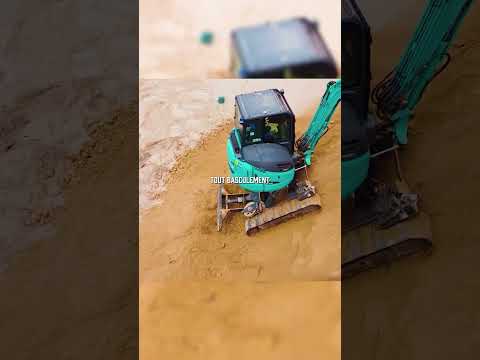 Comment une pelleteuse