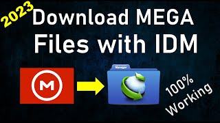 How To Download MEGA Files With IDM || 100% Working 2023 screenshot 1