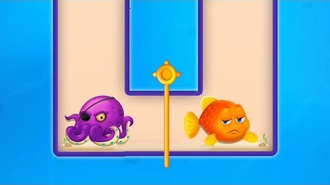 Save the Fish - Walkthrough all Levels | Pull the Pin games | Android Gameplay