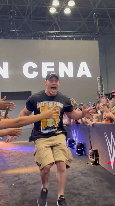 John Cena’s Fanatics Fest Entrance