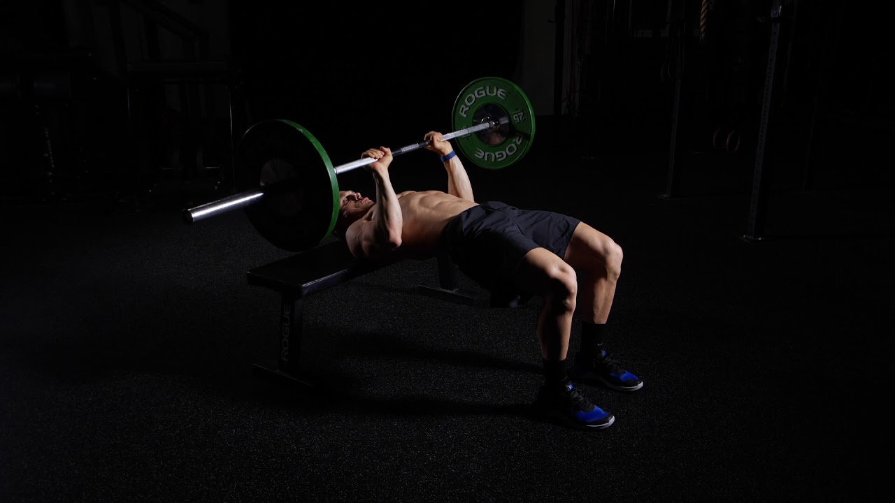 Glute Bridge Close Grip Bench Press YouTube