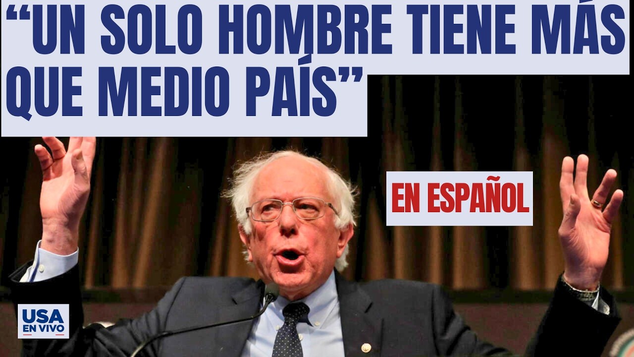 “Bernie Sanders: La avaricia de multimillonarios está destruyendo EE.UU. | Justicia social ahora”