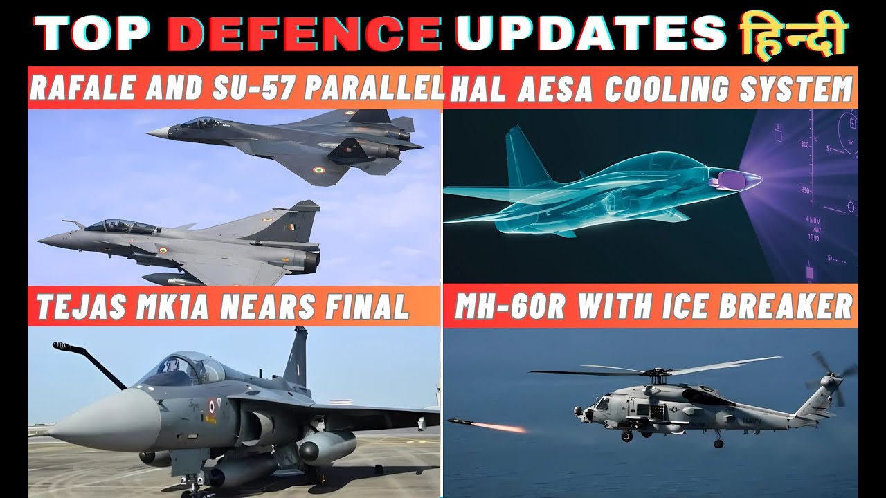 India's Defence Updates: Tejas Mk1A Near Certification, Rafale 10-Year Roadmap, Su-57 Parallel Path
