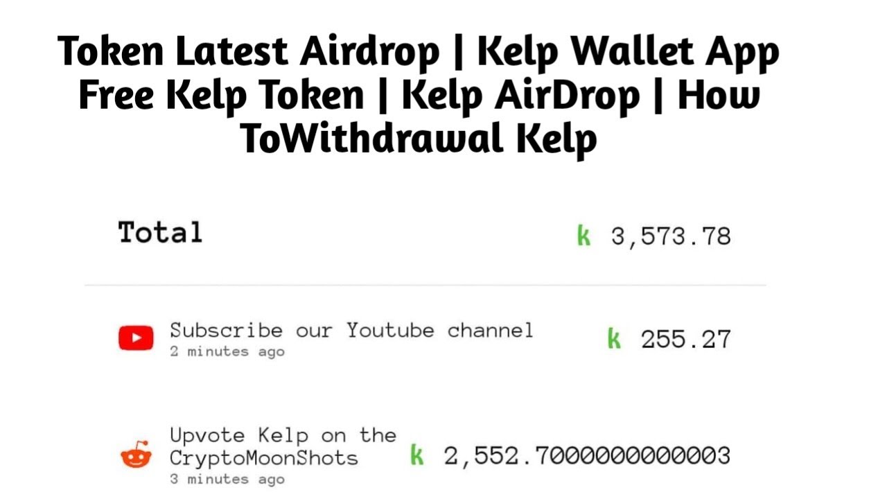 Kelp Wallet App Free Kelp Token | Token Latest  Airdrop | Kelp AirDrop | How To Withdrawal Kelp