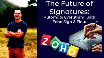 Seal the Deal Faster: Automate Signature Requests Using Zoho Sign & Flow