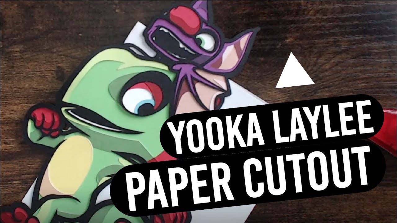 YOOKA LAYLEE - Paper Cutout Process