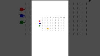 Create a simple Animation using Turtle in Python #coding #programming #python #AI#Interview Question