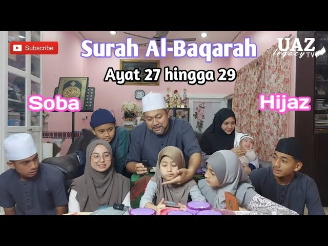 Full House Tarannum || Soba & Hijaz Surah Al Baqarah 27 - 29 || Azraie Family Malaysia class=