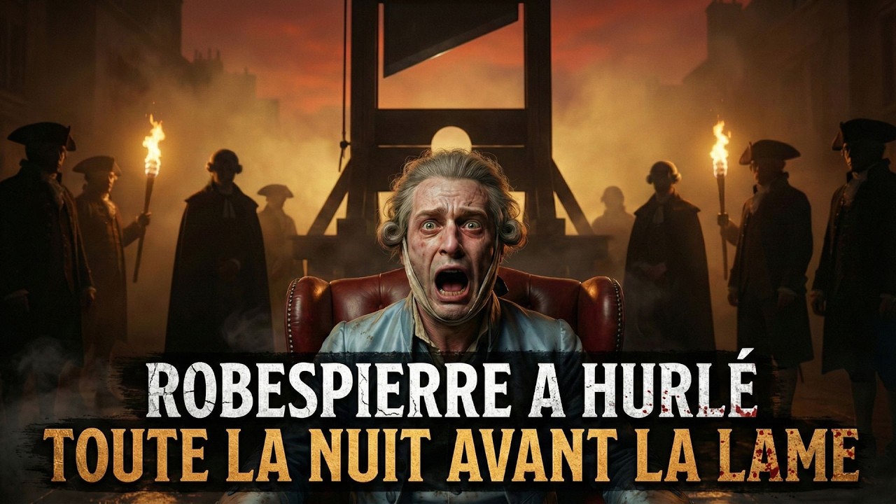 Ce Qu'on a Fait À ROBESPIERRE La NUIT Avant La GUILLOTINE? Il a HURLÉ Pendant 12 HEURES