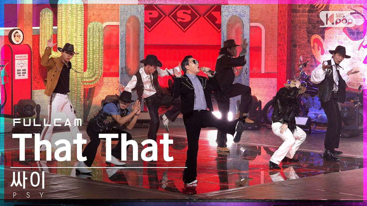 [안방1열 직캠4K] 싸이 'That That (prod.&ft. SUGA of BTS)' 풀캠 (PSY Full Cam)│@SBS Inkigayo_2022.05.01.