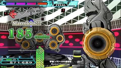 【コナステDDR】宇宙(ソラ)への片道切符【プレイ動画】