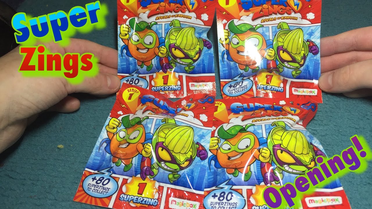 Super zings series 1 - opening and review!!!