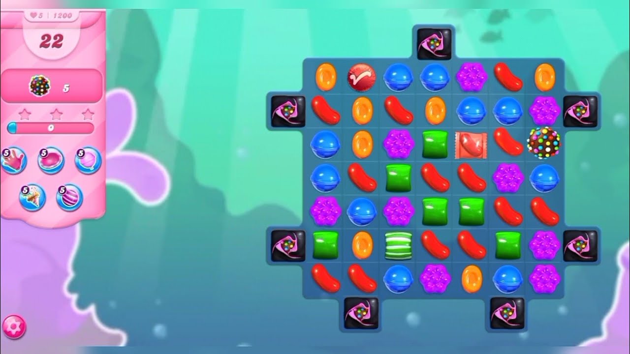 Level 1200 Candy Crush Saga Level 1200 βββ - YouTube