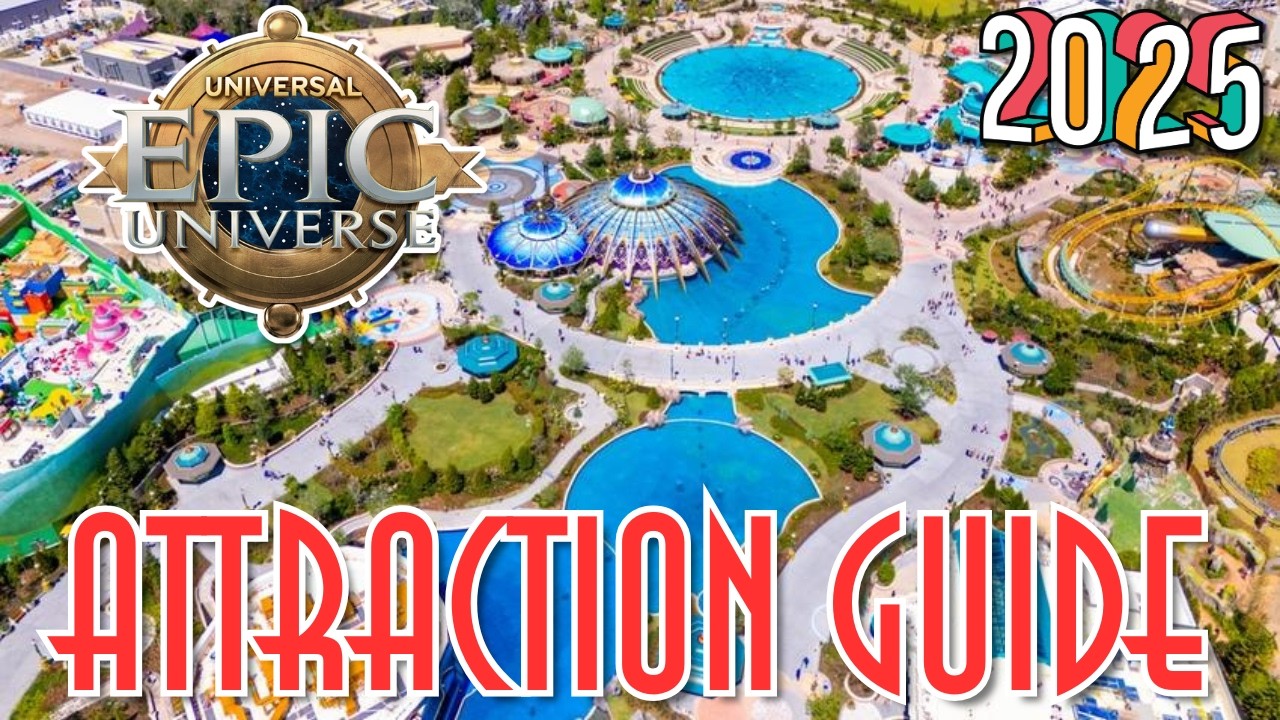 Universal Epic Universe RIDES & ATTRACTIONS - 2025 - Universal's NEWEST ...